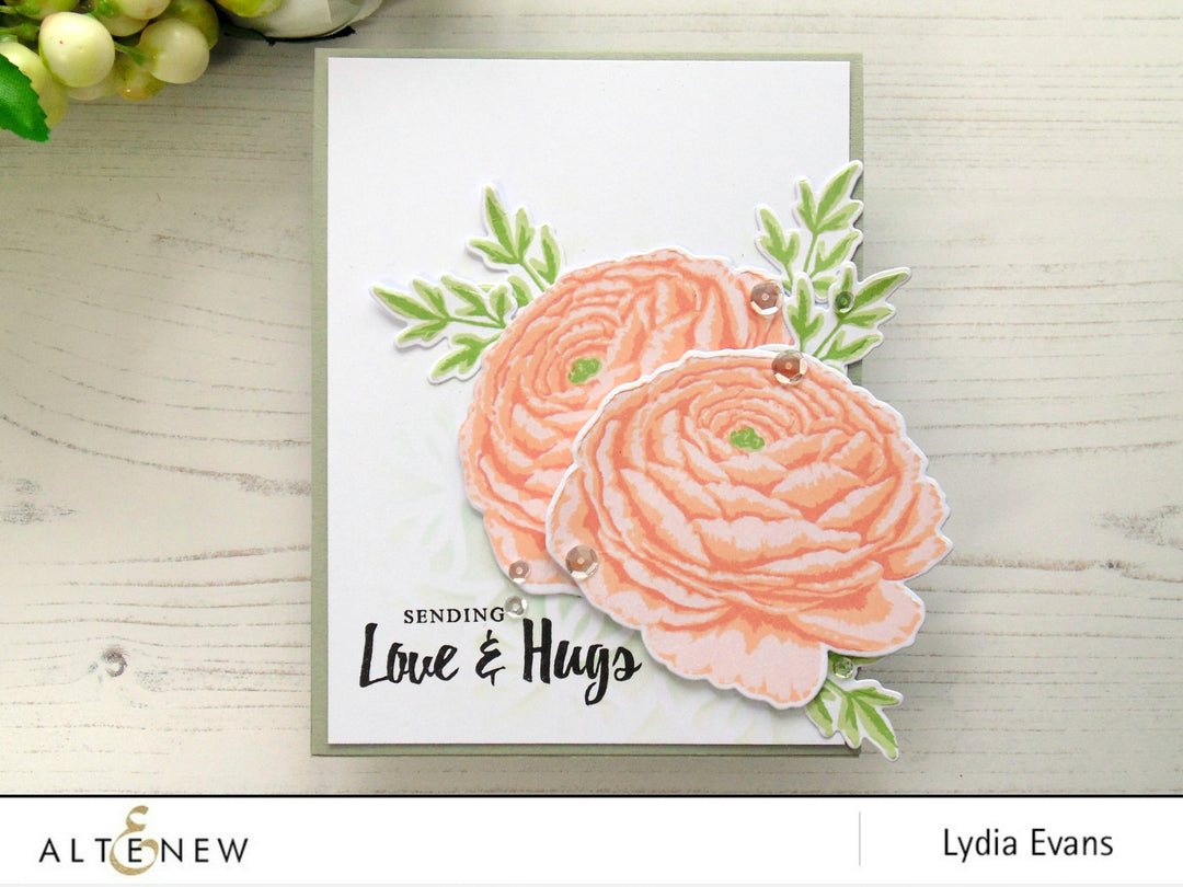 Build-A-Flower Set Build-A-Flower: Ranunculus Layering Stamp & Die Set
