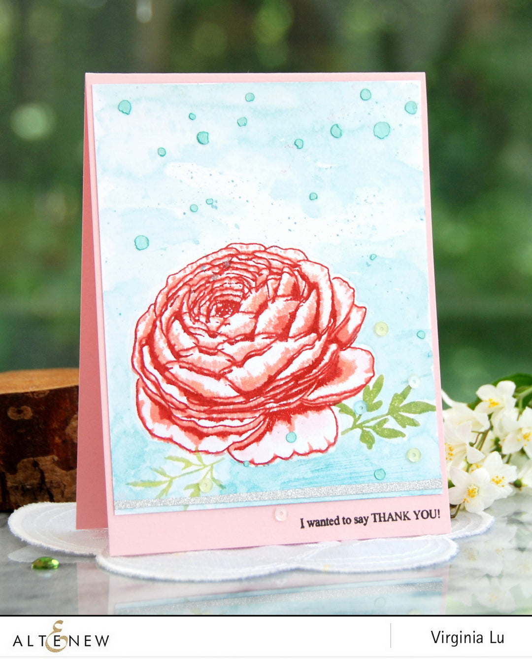 Build-A-Flower Set Build-A-Flower: Ranunculus Layering Stamp & Die Set
