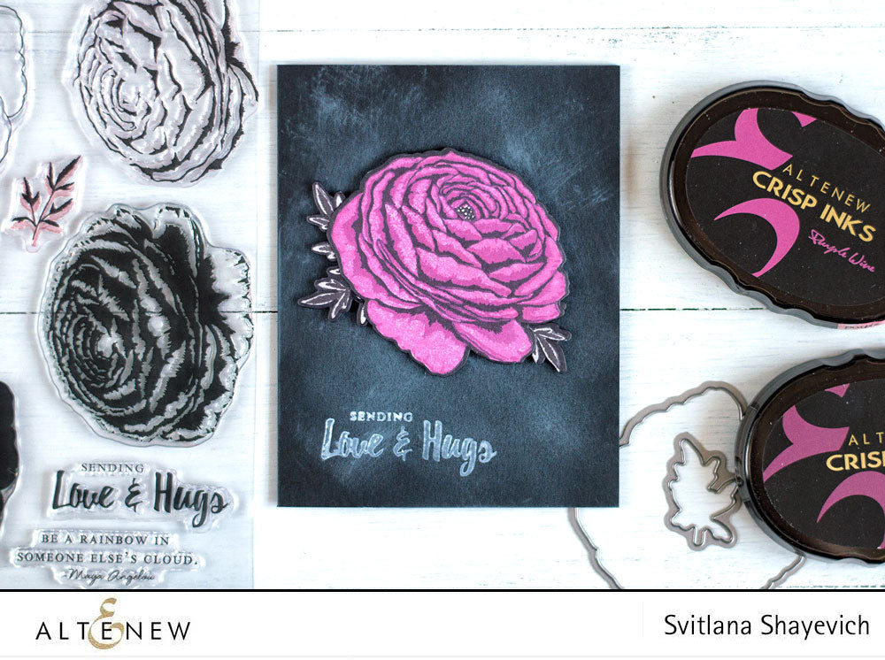 Build-A-Flower Set Build-A-Flower: Ranunculus Layering Stamp & Die Set