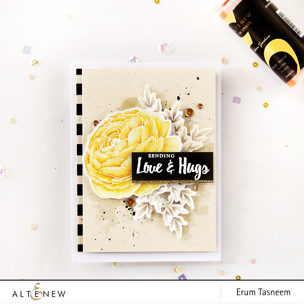 Build-A-Flower Set Build-A-Flower: Ranunculus Layering Stamp & Die Set