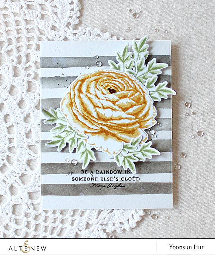 Build-A-Flower Set Build-A-Flower: Ranunculus Layering Stamp & Die Set