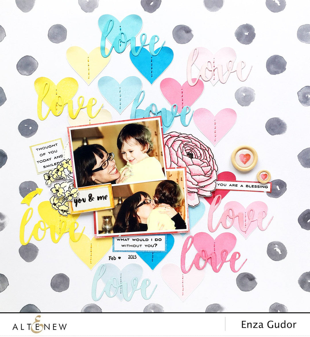 Build-A-Flower Set Build-A-Flower: Ranunculus Layering Stamp & Die Set