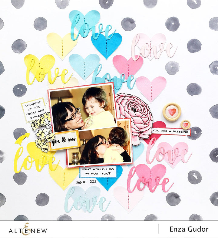 Build-A-Flower Set Build-A-Flower: Ranunculus Layering Stamp & Die Set