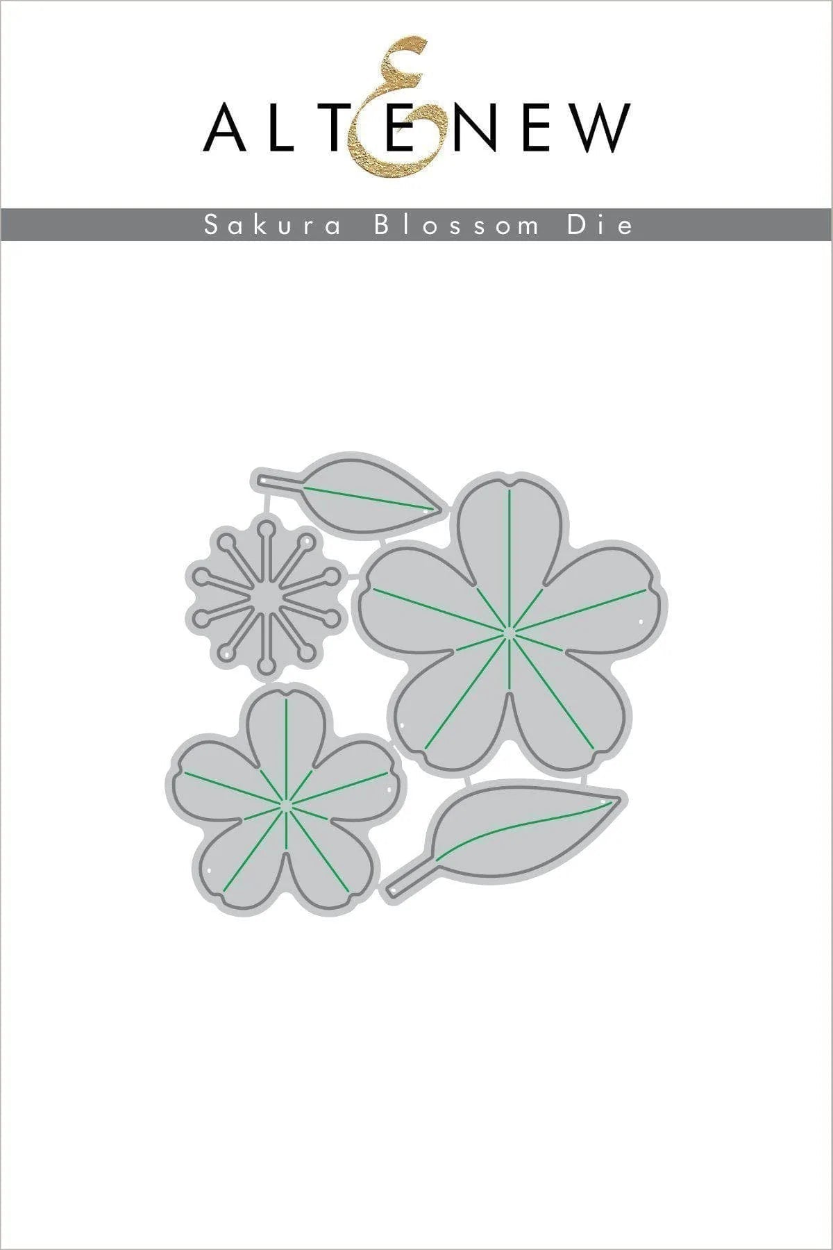 Build-A-Flower Set Build-A-Flower: Sakura Blossom Layering Stamp & Die Set