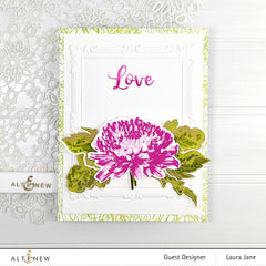 Build-A-Flower Set Build-A-Flower: Semi-Double Chrysanthemum Layering Stamp & Die Set