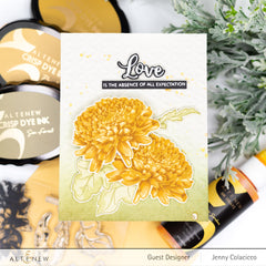 Build-A-Flower Set Build-A-Flower: Semi-Double Chrysanthemum Layering Stamp & Die Set