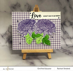 Build-A-Flower Set Build-A-Flower: Semi-Double Chrysanthemum Layering Stamp & Die Set