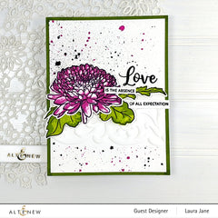Build-A-Flower Set Build-A-Flower: Semi-Double Chrysanthemum Layering Stamp & Die Set
