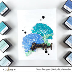 Build-A-Flower Set Build-A-Flower: Semi-Double Chrysanthemum Layering Stamp & Die Set
