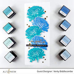 Build-A-Flower Set Build-A-Flower: Semi-Double Chrysanthemum Layering Stamp & Die Set