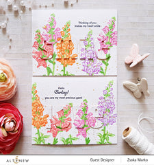 Build-A-Flower Set Build-A-Flower: Snapdragon Layering Stamp & Die Set