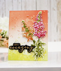 Build-A-Flower Set Build-A-Flower: Snapdragon Layering Stamp & Die Set