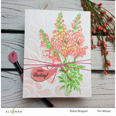 Build-A-Flower Set Build-A-Flower: Snapdragon Layering Stamp & Die Set