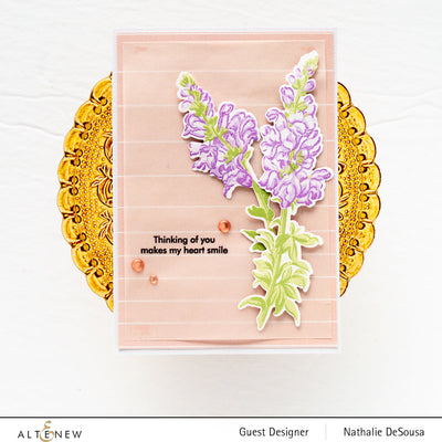 Build-A-Flower Set Build-A-Flower: Snapdragon Layering Stamp & Die Set