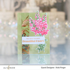 Build-A-Flower Set Build-A-Flower: Snapdragon Layering Stamp & Die Set