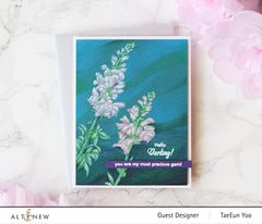 Build-A-Flower Set Build-A-Flower: Snapdragon Layering Stamp & Die Set