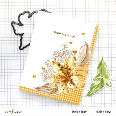 Build-A-Flower Set Build-A-Flower: Stargazer Layering Stamp & Die Set