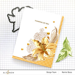 Build-A-Flower Set Build-A-Flower: Stargazer Layering Stamp & Die Set