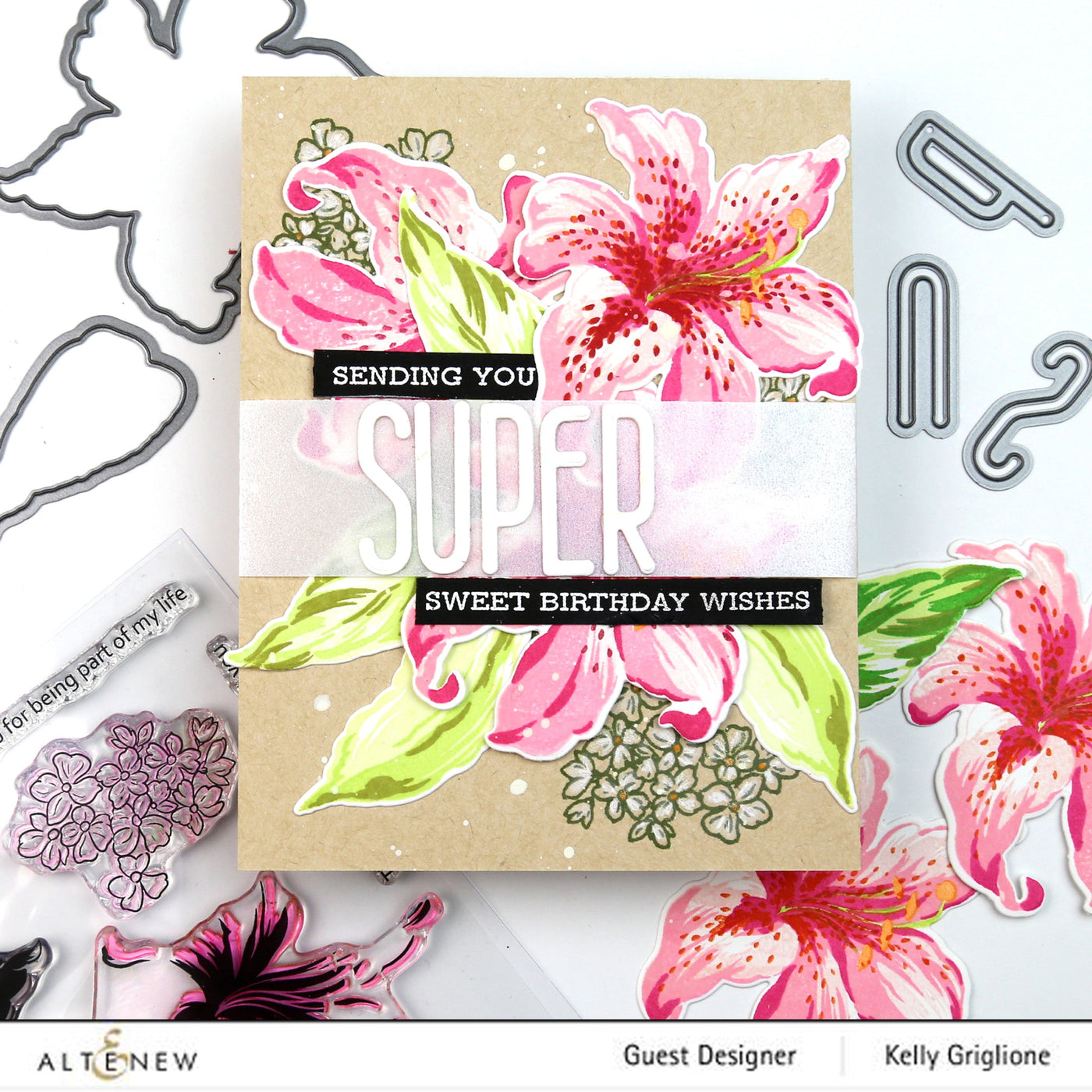 Build-A-Flower Set Build-A-Flower: Stargazer Layering Stamp & Die Set