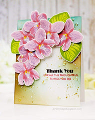 Build-A-Flower Set Build-A-Flower: Sweet Violet Layering Stamp & Die Set