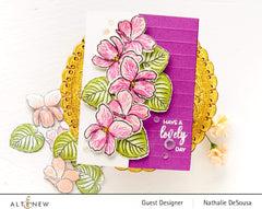 Build-A-Flower Set Build-A-Flower: Sweet Violet Layering Stamp & Die Set