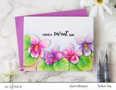 Build-A-Flower Set Build-A-Flower: Sweet Violet Layering Stamp & Die Set