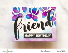Build-A-Flower Set Build-A-Flower: Sweet Violet Layering Stamp & Die Set