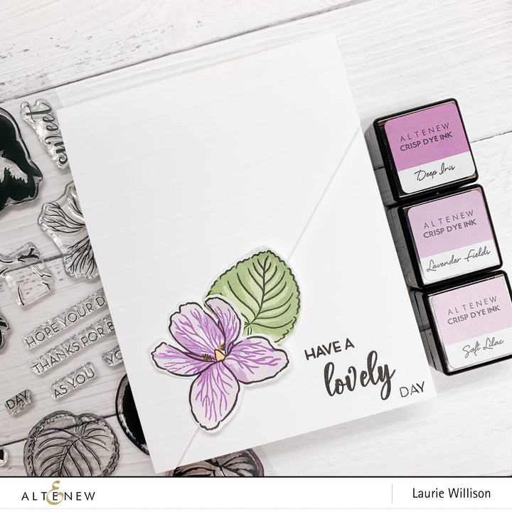 Build-A-Flower Set Build-A-Flower: Sweet Violet Layering Stamp & Die Set