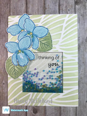 Build-A-Flower Set Build-A-Flower: Sweet Violet Layering Stamp & Die Set