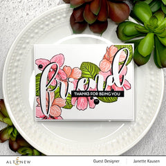 Build-A-Flower Set Build-A-Flower: Sweet Violet Layering Stamp & Die Set
