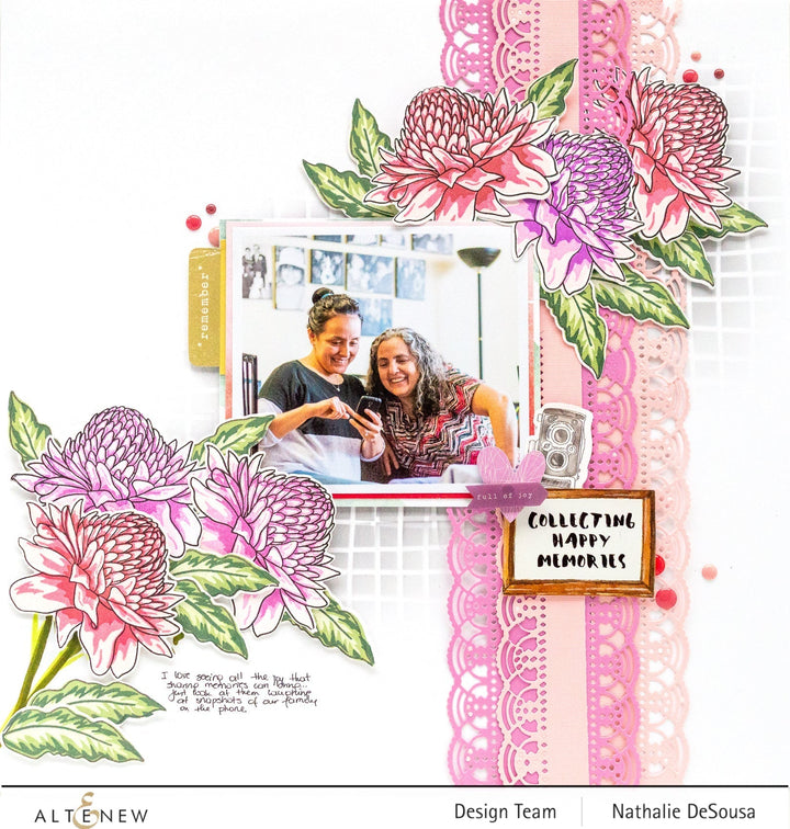 Build-A-Flower Set Build-A-Flower: Torch Ginger Layering Stamp & Die Set
