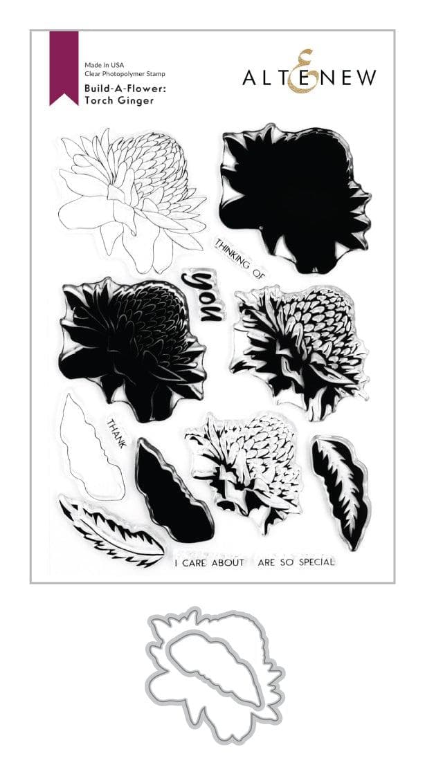 Build-A-Flower Set Build-A-Flower: Torch Ginger Layering Stamp & Die Set