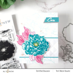 Build-A-Flower Set Build-A-Flower: Tree Peony Layering Stamp & Die Set