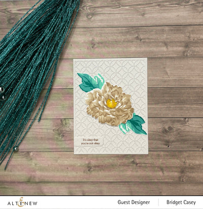 Build-A-Flower Set Build-A-Flower: Tree Peony Layering Stamp & Die Set