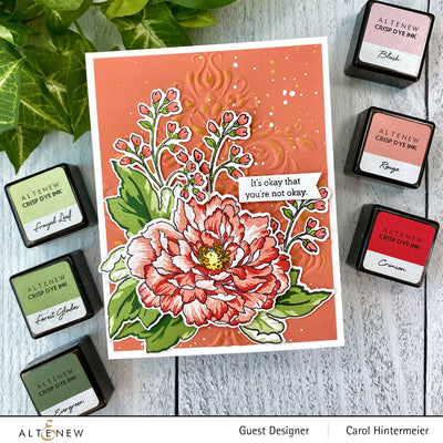 Build-A-Flower Set Build-A-Flower: Tree Peony Layering Stamp & Die Set