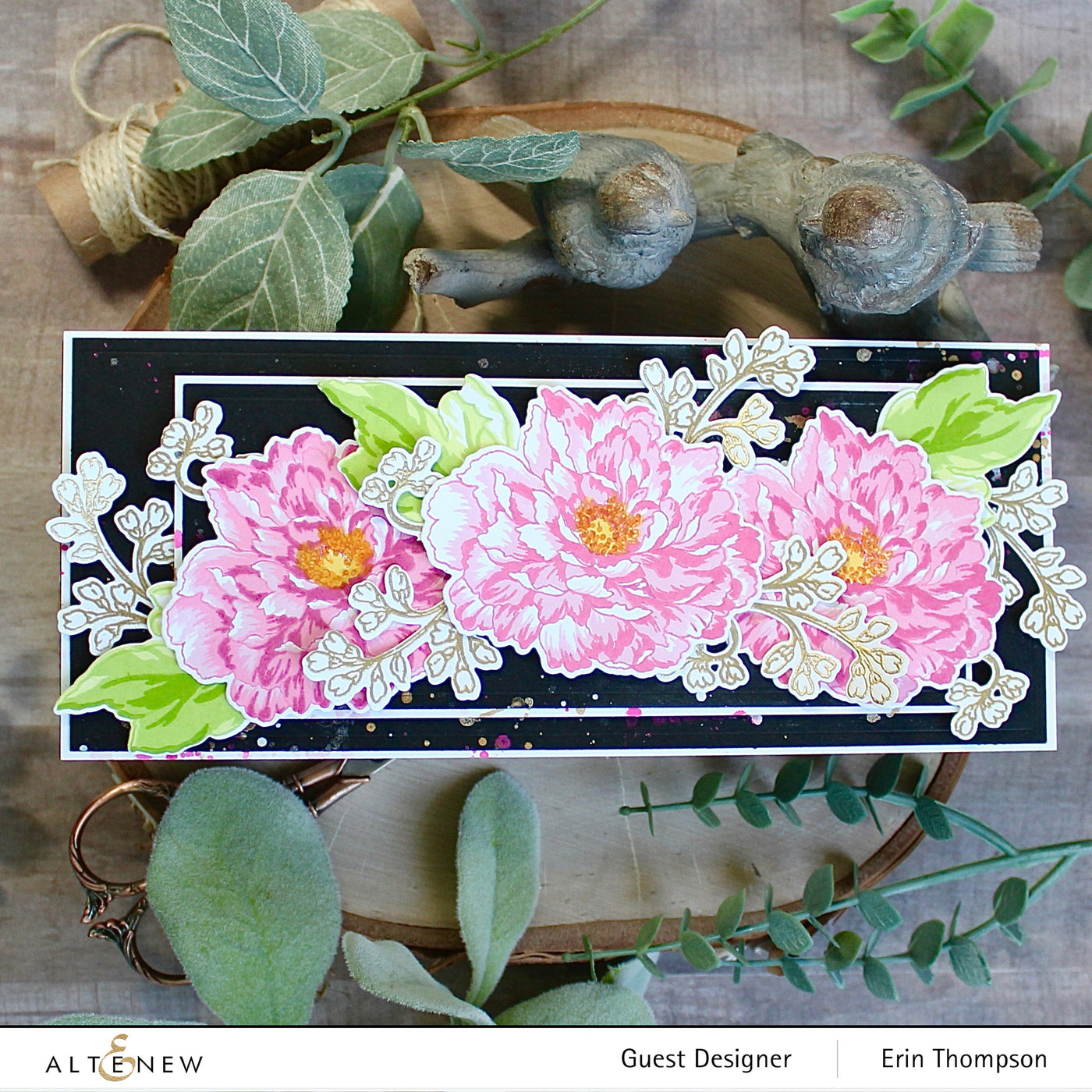 Build-A-Flower Set Build-A-Flower: Tree Peony Layering Stamp & Die Set