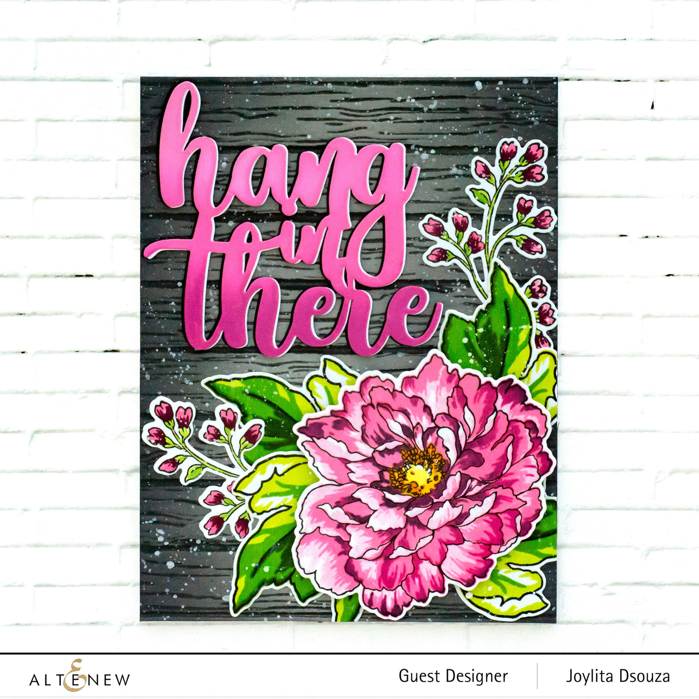 Build-A-Flower Set Build-A-Flower: Tree Peony Layering Stamp & Die Set