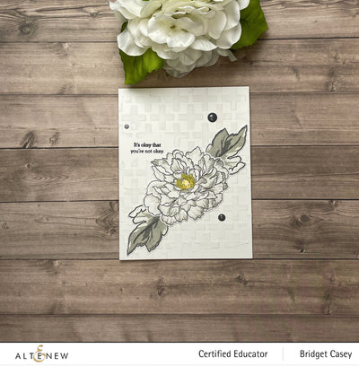 Build-A-Flower Set Build-A-Flower: Tree Peony Layering Stamp & Die Set