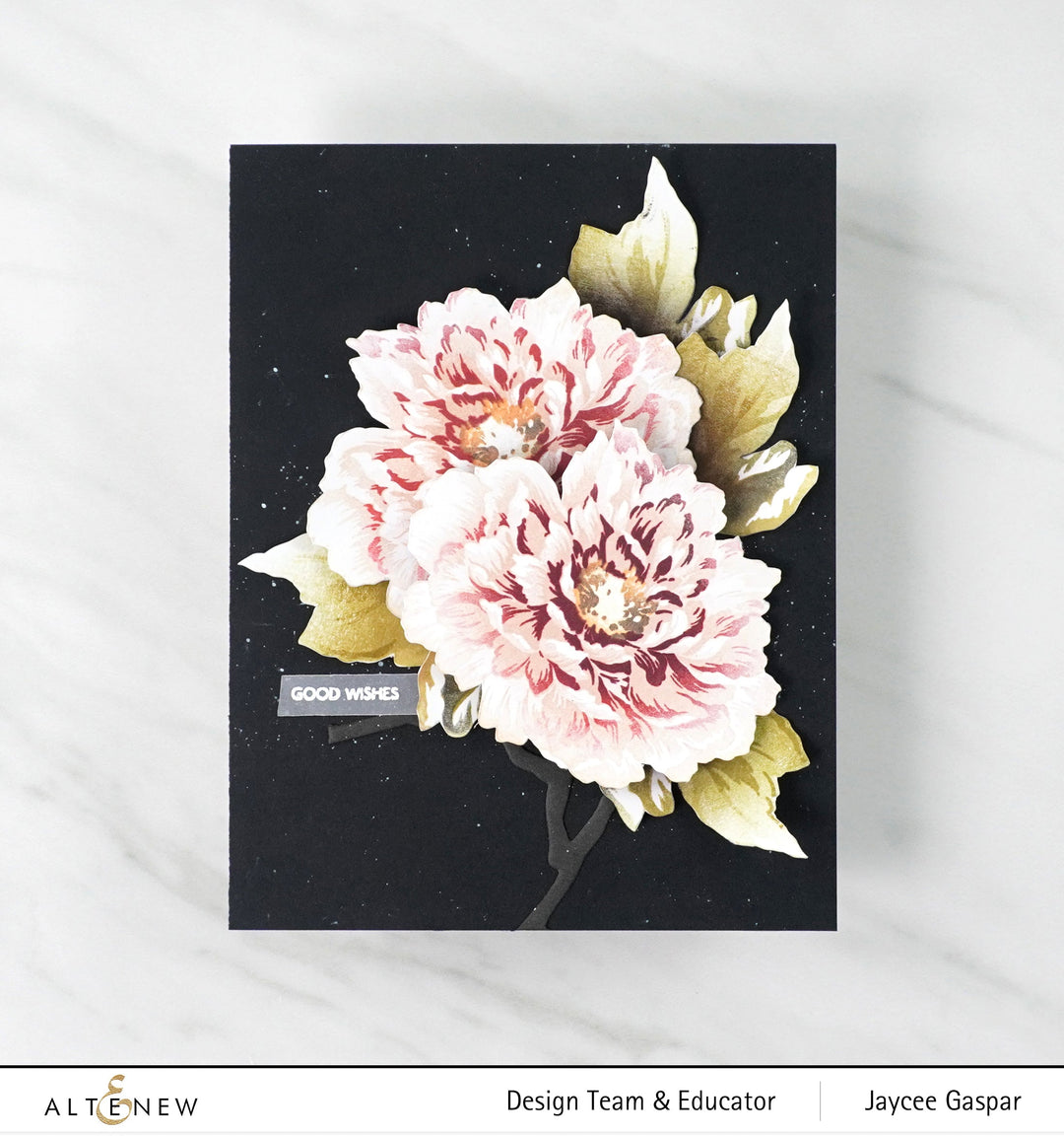 Build-A-Flower Set Build-A-Flower: Tree Peony Layering Stamp & Die Set