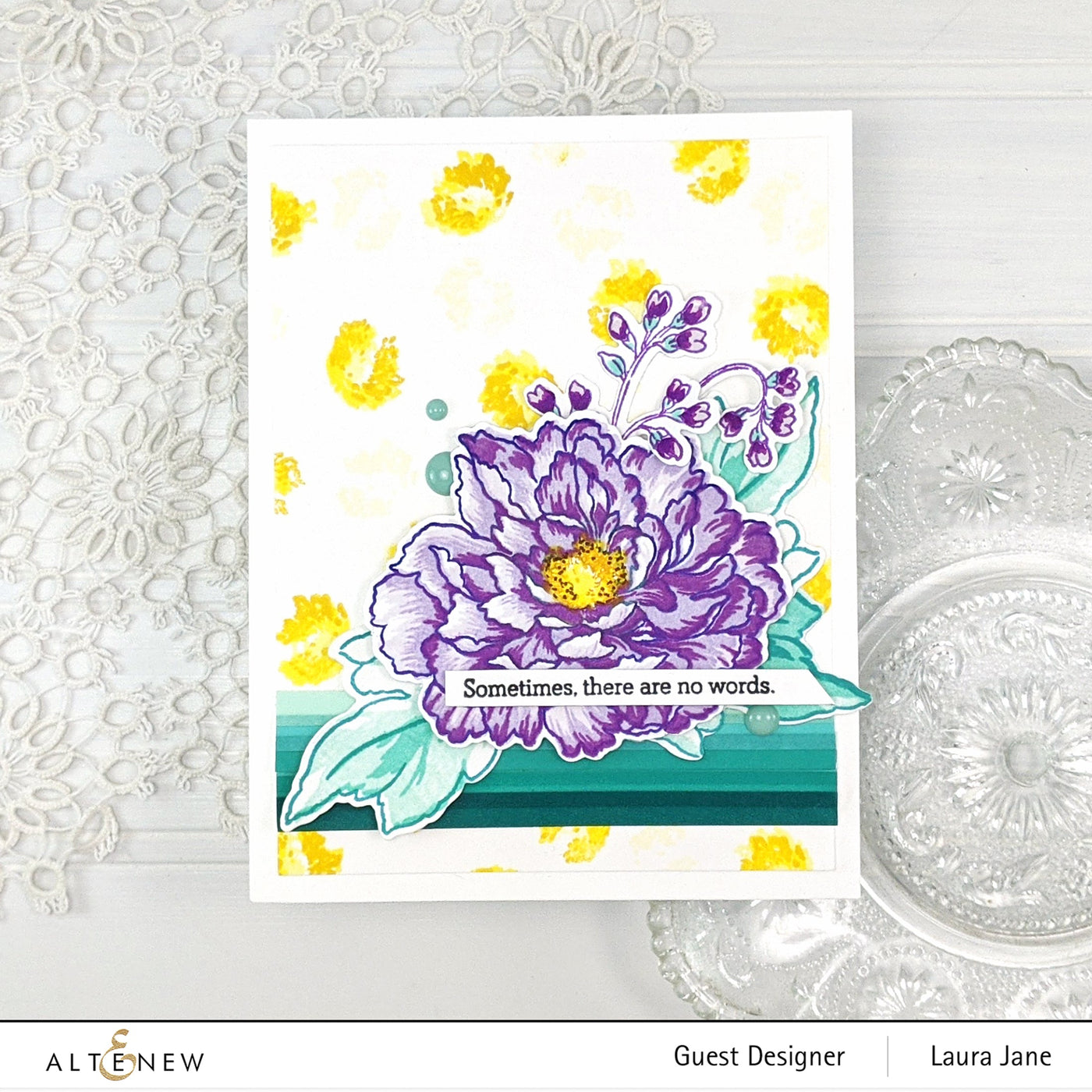 Build-A-Flower Set Build-A-Flower: Tree Peony Layering Stamp & Die Set