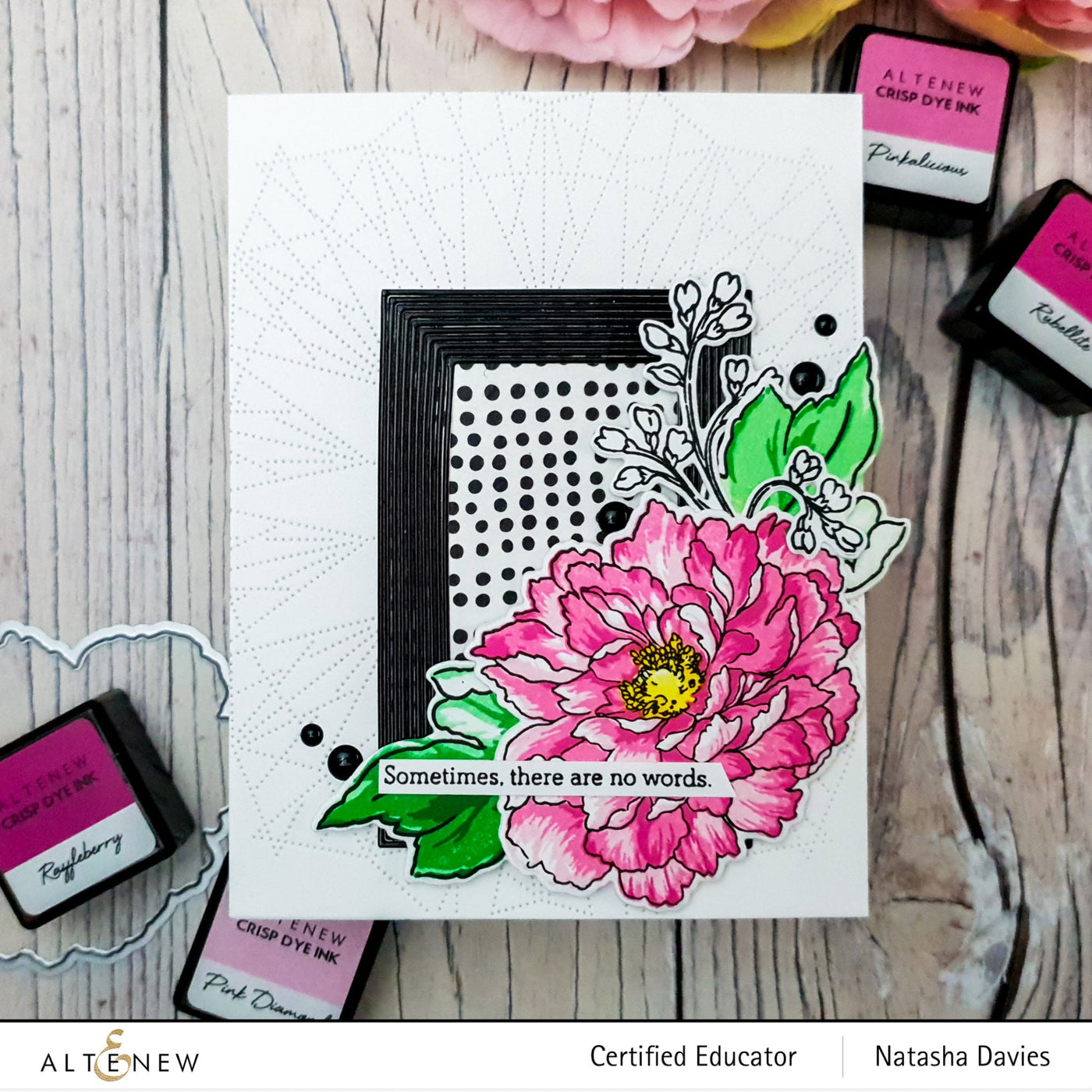 Build-A-Flower Set Build-A-Flower: Tree Peony Layering Stamp & Die Set