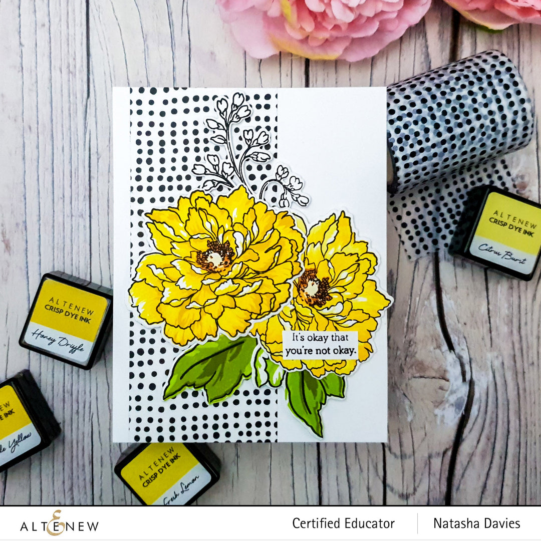 Build-A-Flower Set Build-A-Flower: Tree Peony Layering Stamp & Die Set