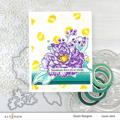 Build-A-Flower Set Build-A-Flower: Tree Peony Layering Stamp & Die Set