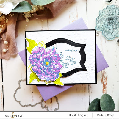 Build-A-Flower Set Build-A-Flower: Tree Peony Layering Stamp & Die Set