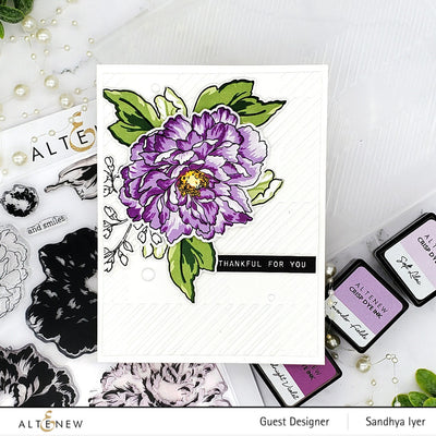 Build-A-Flower Set Build-A-Flower: Tree Peony Layering Stamp & Die Set