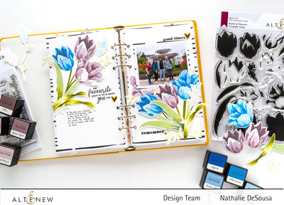 Build-A-Flower Set Build-A-Flower: Triumph Tulip Layering Stamp & Die Set