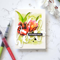 Build-A-Flower Set Build-A-Flower: Triumph Tulip Layering Stamp & Die Set