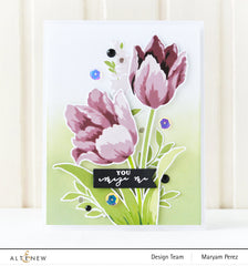 Build-A-Flower Set Build-A-Flower: Triumph Tulip Layering Stamp & Die Set