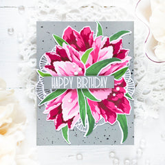 Build-A-Flower Set Build-A-Flower: Triumph Tulip Layering Stamp & Die Set