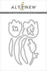 Build-A-Flower Set Build-A-Flower: Triumph Tulip Layering Stamp & Die Set
